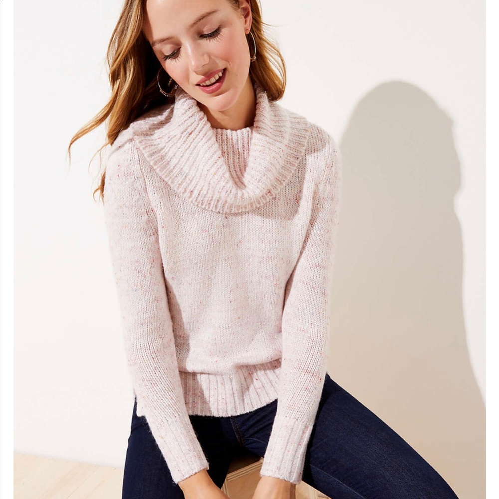 Loft PETITE TURTLENECK SWEATER